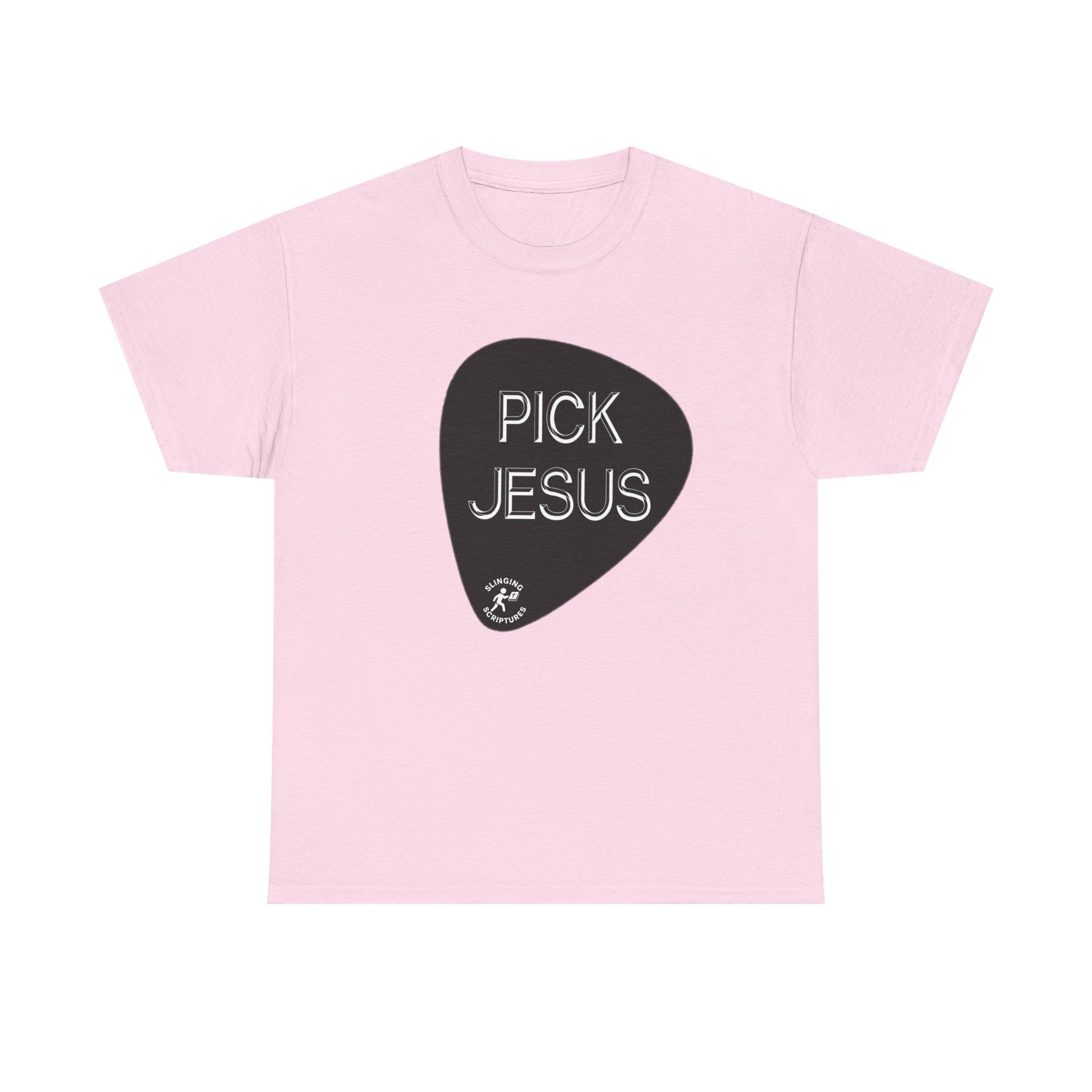 Luke 19:10 “Pick Jesus” Christian T-Shirt | Unisex Heavy Cotton Faith & Worship Tee