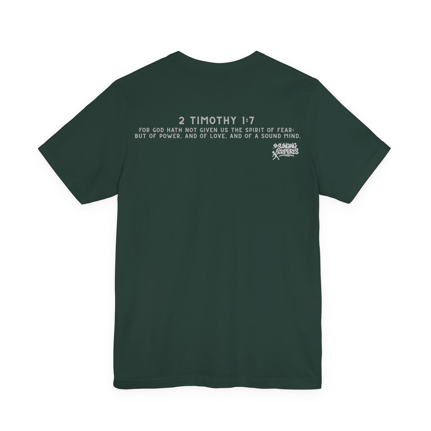 Spirit of Power — 2 Timothy 1:7 | Unisex Jersey Short Sleeve Christian T-Shirt