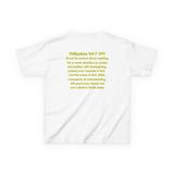 Don’t Worry, Be Happy Kids Tee | Philippians 4:6-7 Scripture Shirt