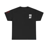 Need Prayer? Tap My Shoulder Tee — Faith Conversation Starter, Christian Unisex Heavy Cotton T-Shirt