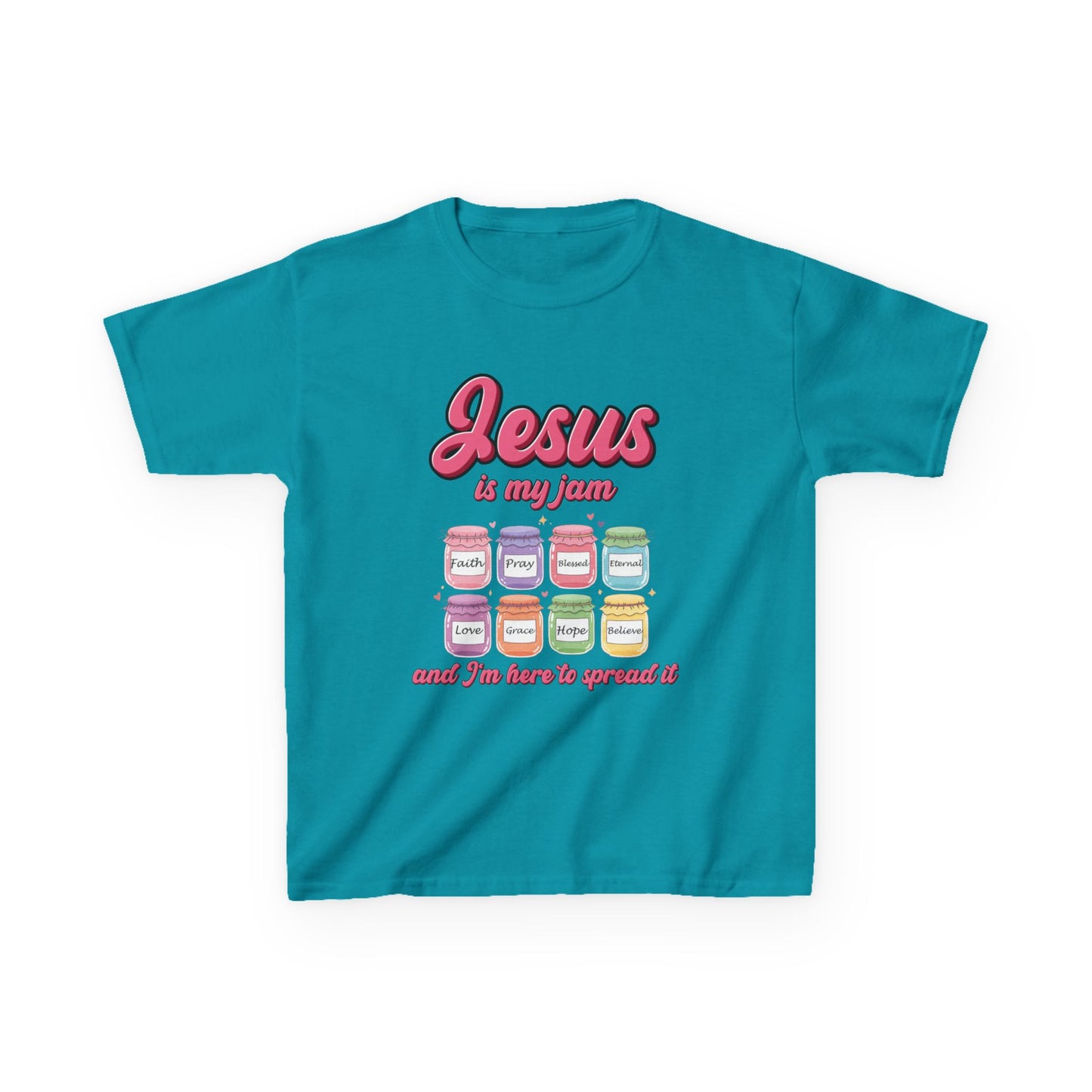Jesus is My Jam Kids Tee | Cute Faith-Based T-Shirt