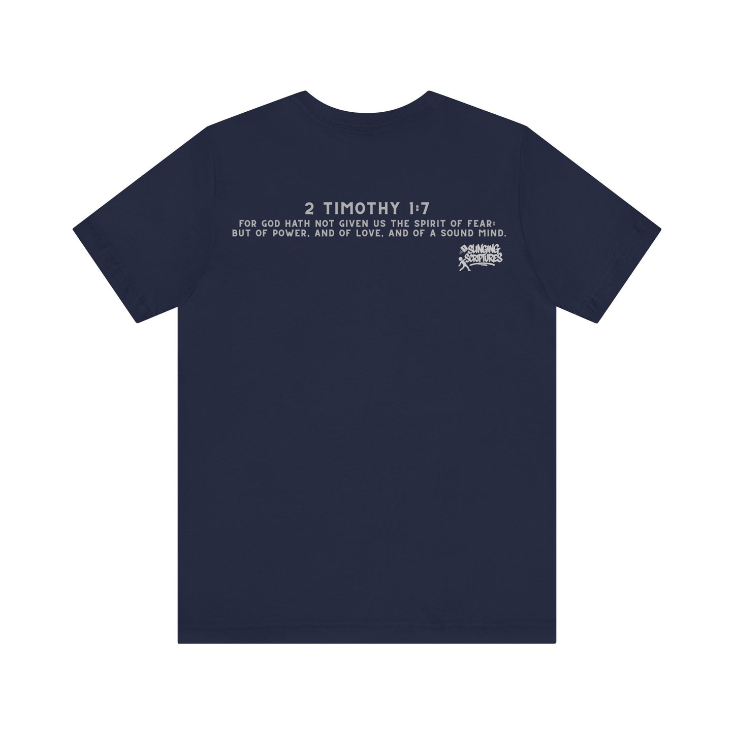 Spirit of Power — 2 Timothy 1:7 | Unisex Jersey Short Sleeve Christian T-Shirt