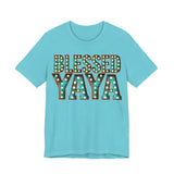 Blessed Yaya Bella Canvas T-Shirt, Boutique Grandma Shirt, Southern Marquee Letter Tee, Soft Christian Gift for Yaya