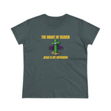 Jesus Is My Superhero Shirt – The Might of Heaven Christian Women's Tee