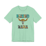 Blessed Nana Western Sunflower Shirt | Boutique Southern Christian Gift Tee | Mother's Day | Bella Canvas Soft Unisex T-Shirt
