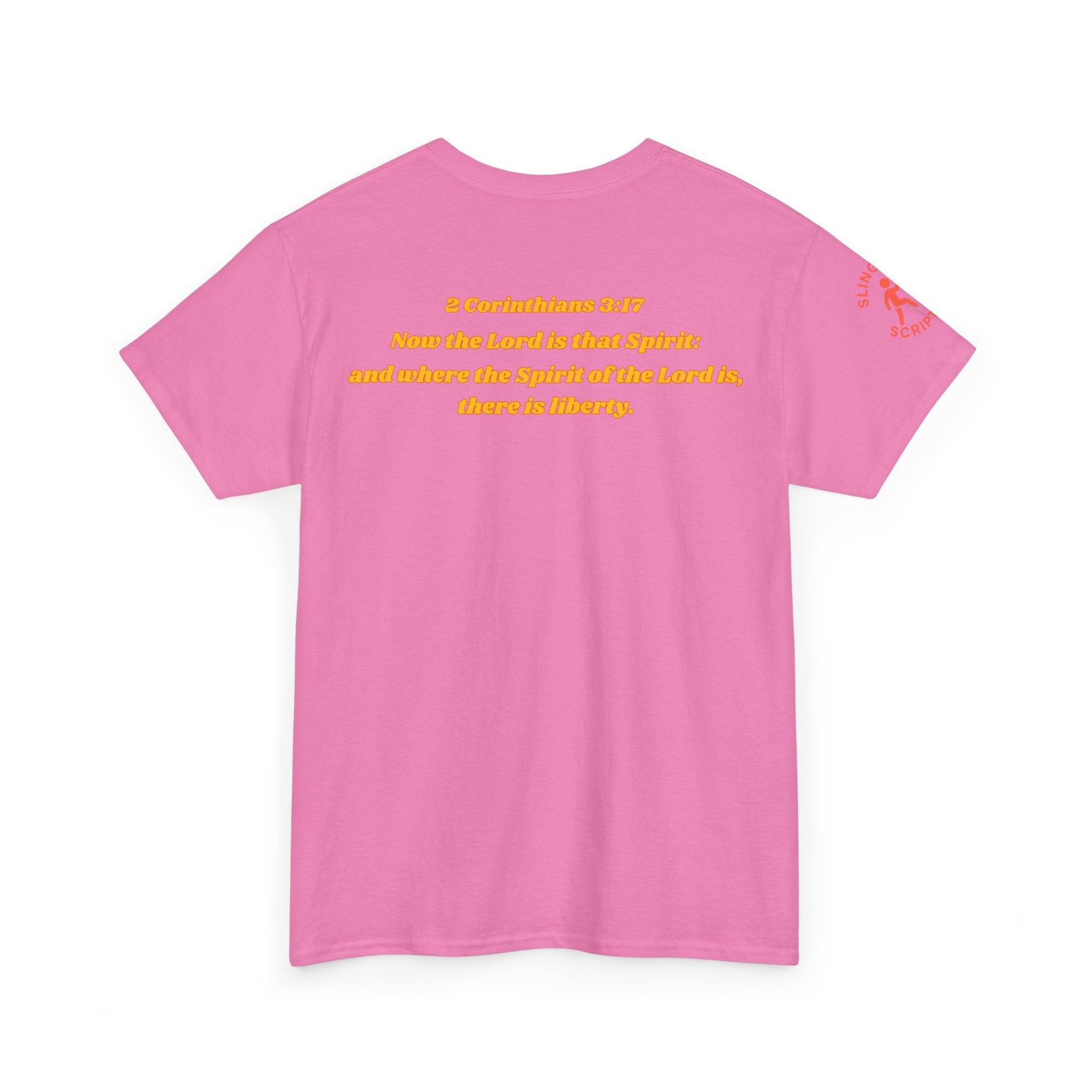 Catch the Spirit — 2 Corinthians 3:17 Retro Skate | Unisex Heavy Cotton Christian T-Shirt