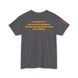 Catch the Spirit — 2 Corinthians 3:17 Retro Skate | Unisex Heavy Cotton Christian T-Shirt