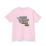 Made in the Image of God | Genesis 1:27 Christian Minecraft-Inspired Kids Tee