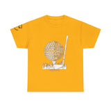 Philippians 4:13 Golf Tee | Christian Sports Shirt | Faith-Based Athletic Apparel | Unisex Heavy Cotton