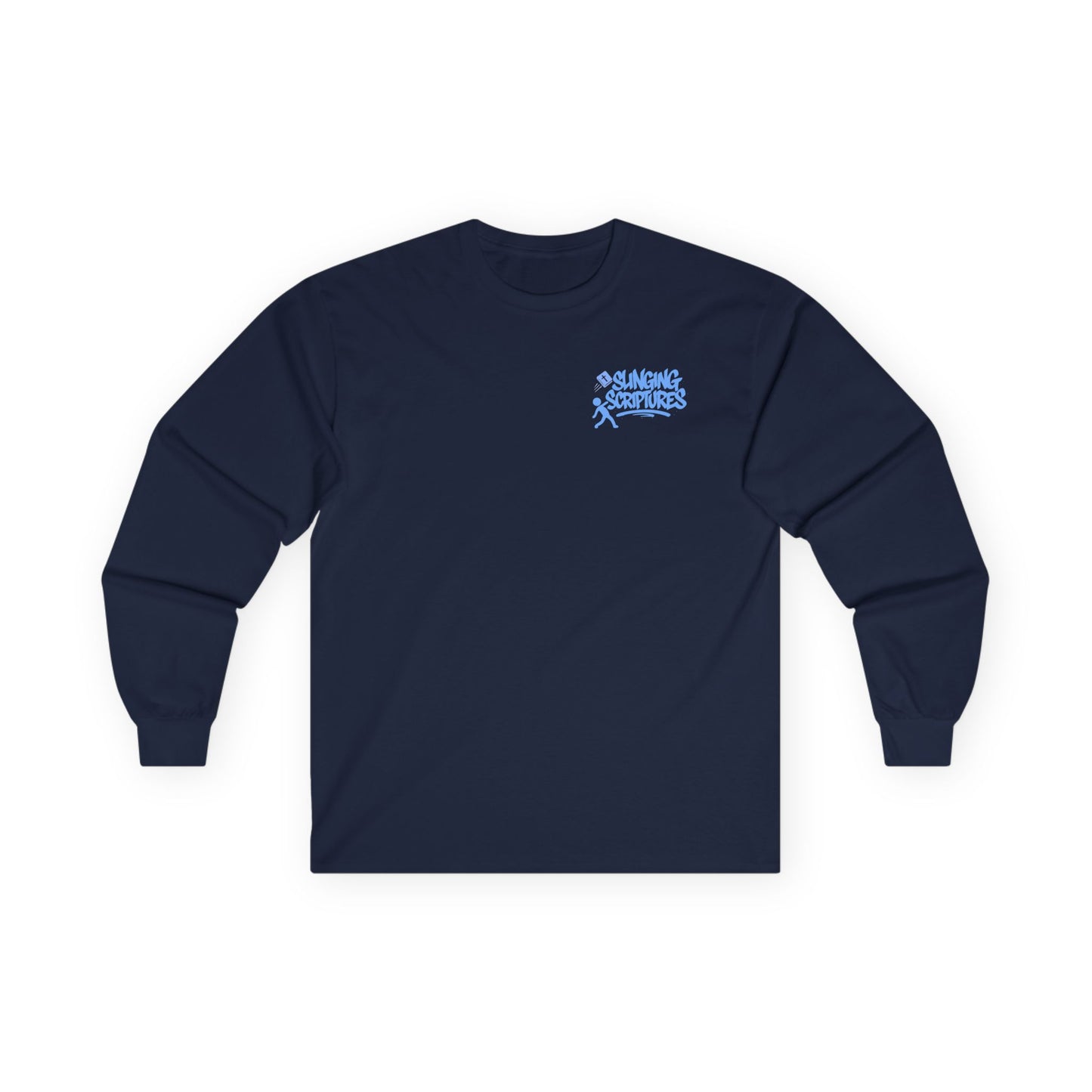 Through the Waters, Through the Fire — Isaiah 43:2 | Unisex Ultra-Cotton Long Sleeve Christian Tee