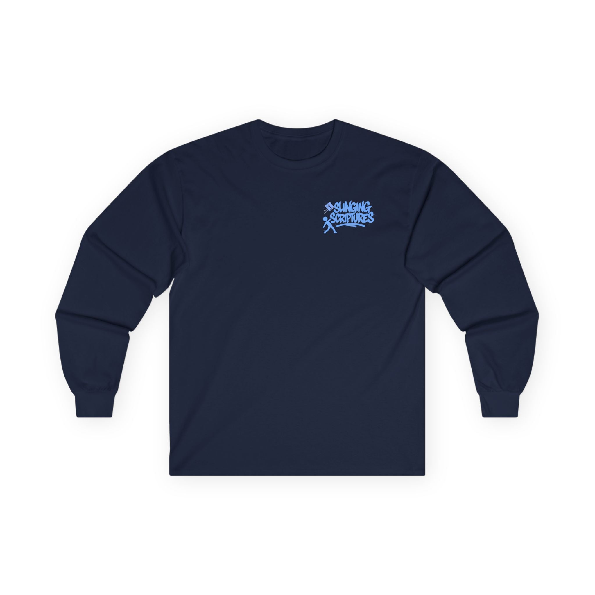 Through the Waters, Through the Fire — Isaiah 43:2 | Unisex Ultra-Cotton Long Sleeve Christian Tee
