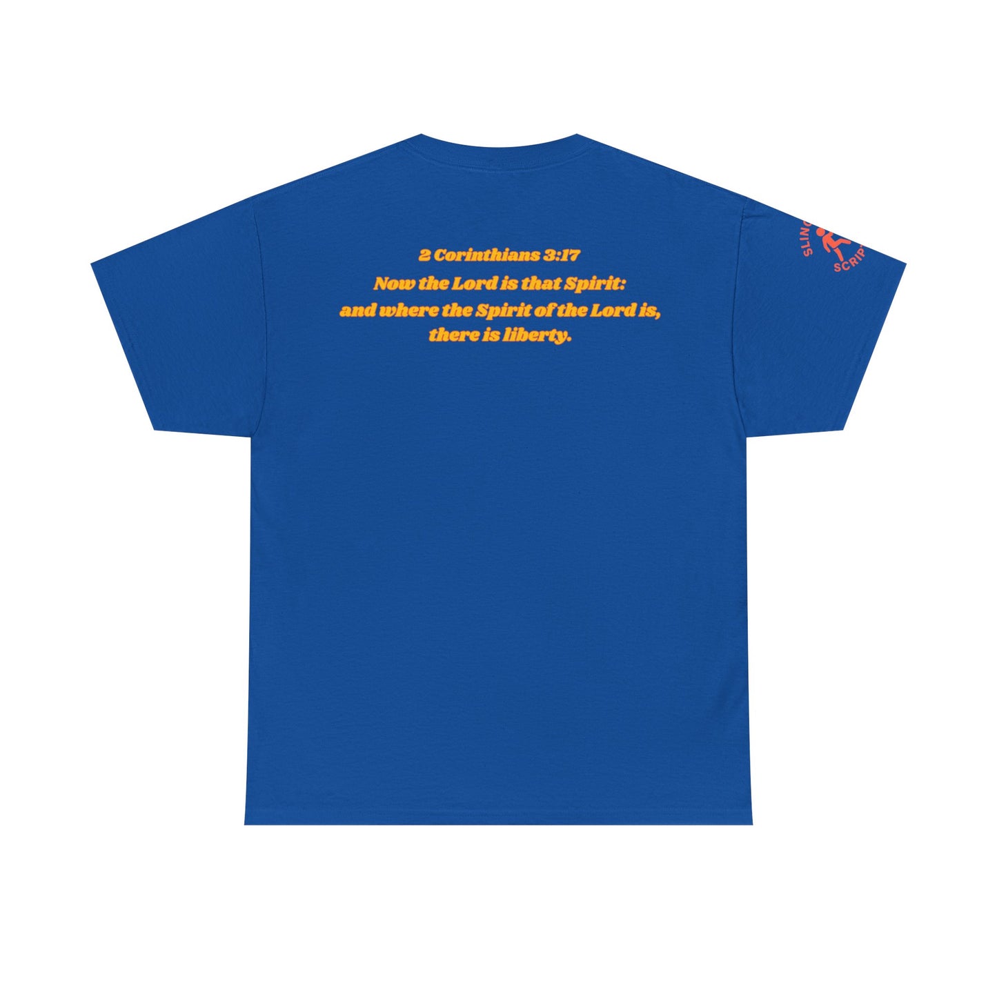 Catch the Spirit — 2 Corinthians 3:17 Retro Skate | Unisex Heavy Cotton Christian T-Shirt