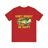 Funny Fish Tee | Philippians 4:6–7 Scripture Shirt | Christian Fisherman T-Shirt | Unisex Jersey Short Sleeve