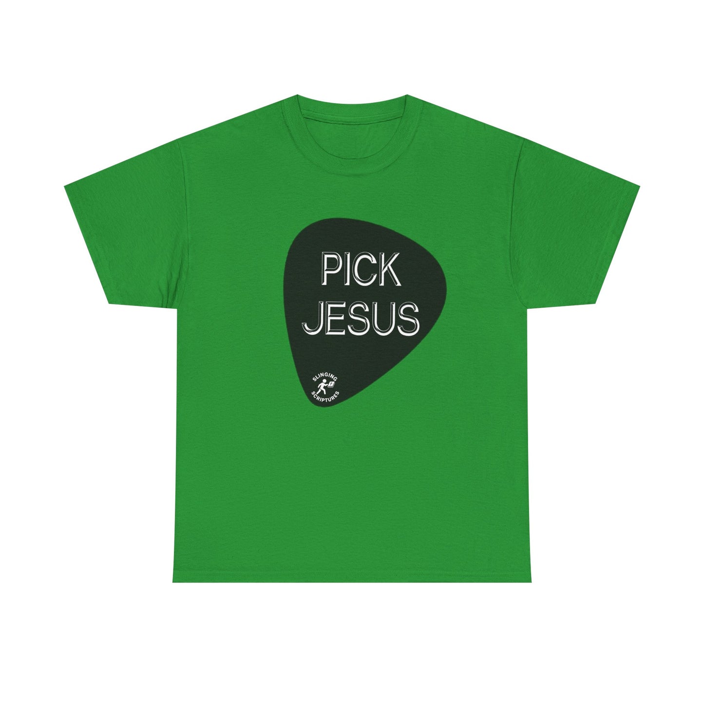 Luke 19:10 “Pick Jesus” Christian T-Shirt | Unisex Heavy Cotton Faith & Worship Tee