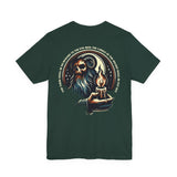 The Candle of the Wicked — Proverbs 24:20 | Unisex Jersey Short Sleeve Christian T-Shirt