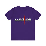 Salvation Christian T-Shirt — Romans 10:13 | Unisex Jersey Short Sleeve Tee