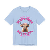 Everything Beautiful in Its Time Tee | Ecclesiastes 3:11 Scripture Shirt | Unisex Jersey Short Sleeve Inspirational Christian T-Shirt