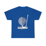 Philippians 4:13 Golf Tee | Christian Sports Shirt | Faith-Based Athletic Apparel | Unisex Heavy Cotton