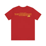 Cross Training — Matthew 16:24 | Unisex Jersey Short Sleeve Christian T-Shirt