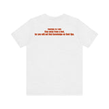 Not My Circus, Not My Monkeys — Proverbs 14:7 | Unisex Jersey Short Sleeve Christian Humor Shirt