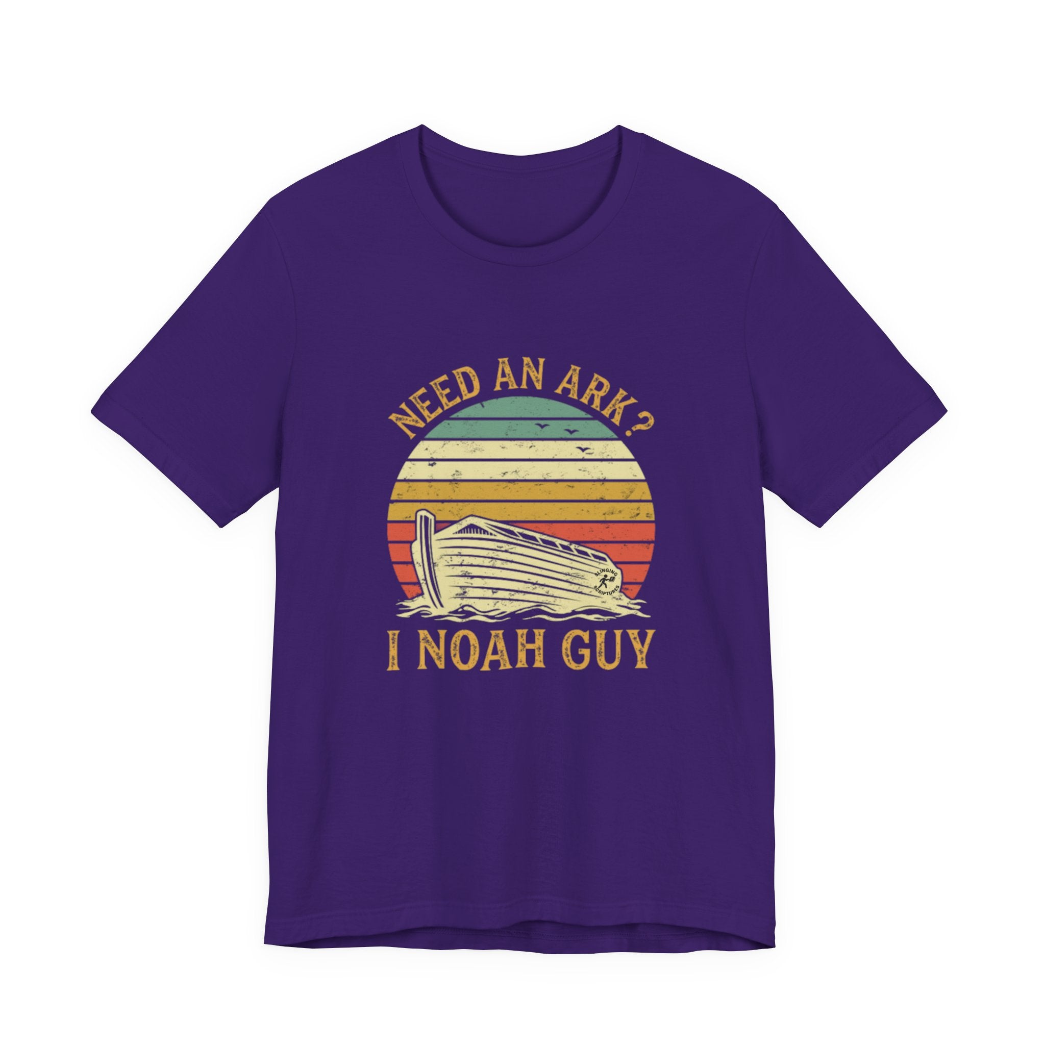 Need an Ark? I Noah Guy | Christian Humor Jersey T-Shirt — Genesis 7:15