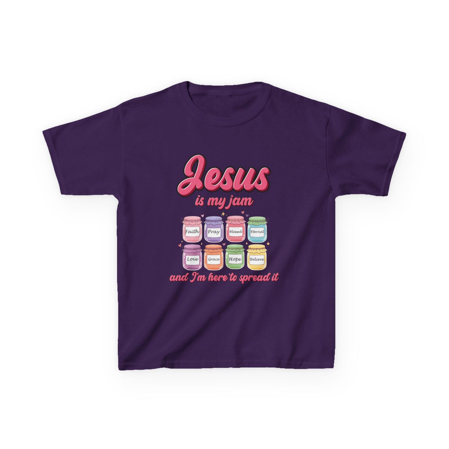 Jesus is My Jam Kids Tee | Cute Faith-Based T-Shirt