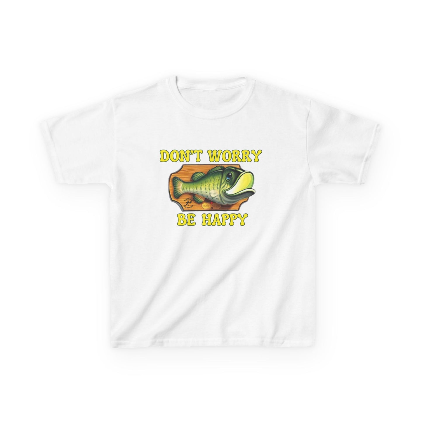 Don’t Worry, Be Happy Kids Tee | Philippians 4:6-7 Scripture Shirt