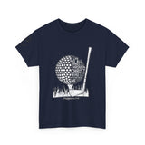 Philippians 4:13 Golf Tee | Christian Sports Shirt | Faith-Based Athletic Apparel | Unisex Heavy Cotton