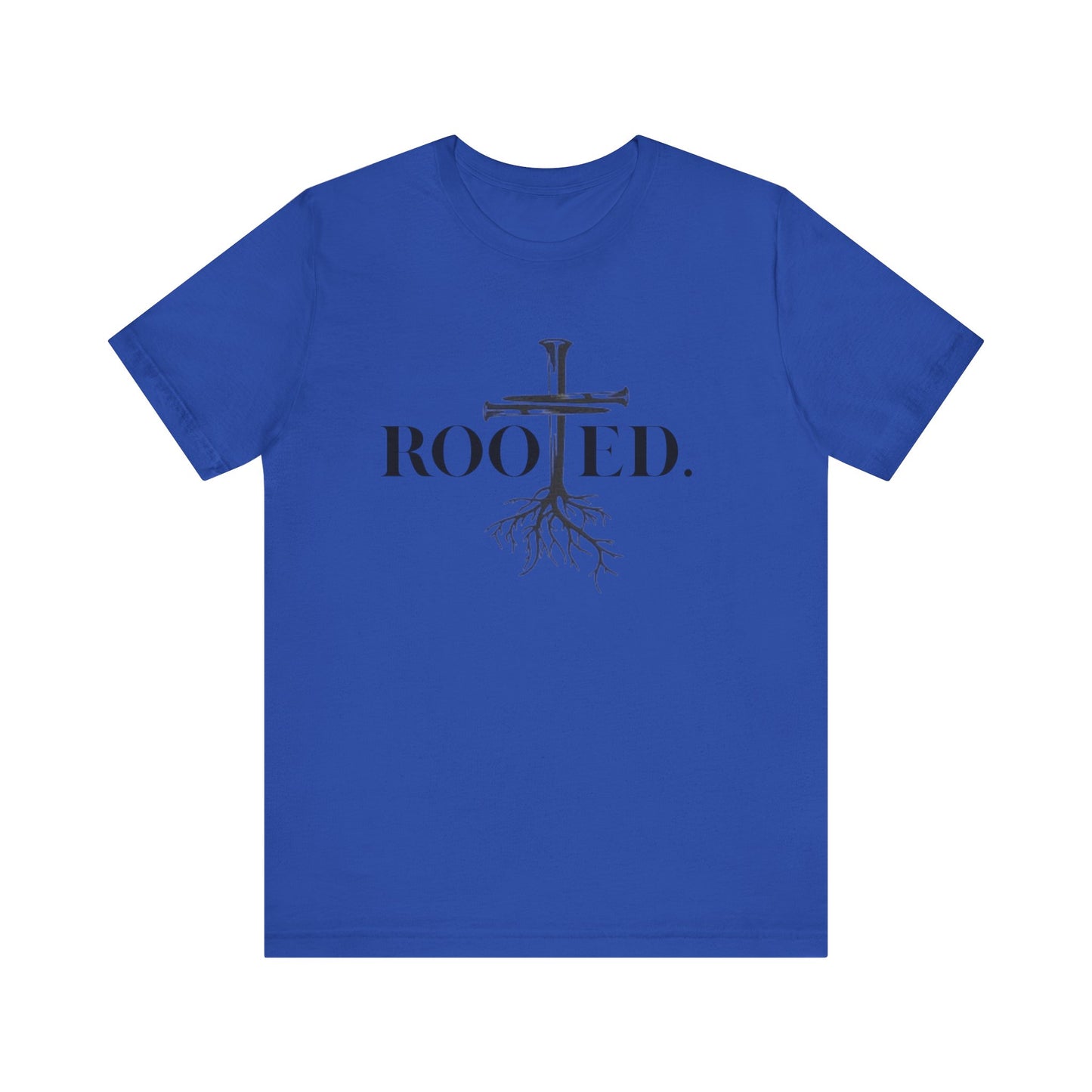 Rooted in Christ | Colossians 2:6-7 Scripture Tee | Unisex Christian T-Shirt