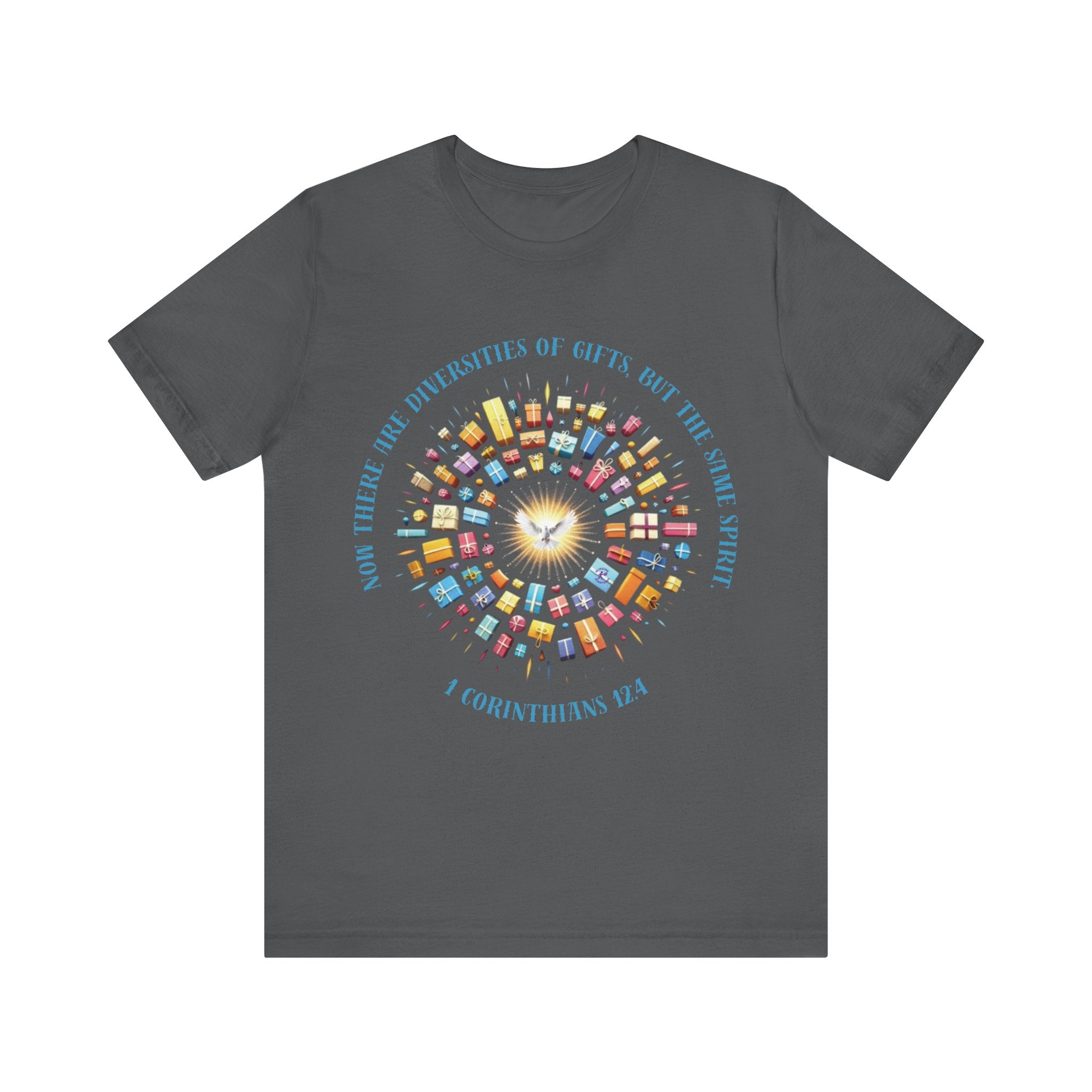 Diversity of Gifts — 1 Corinthians 12:4 | Unisex Jersey Short Sleeve Christian T-Shirt