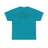Luke 19:10 “Pick Jesus” Christian T-Shirt | Unisex Heavy Cotton Faith & Worship Tee