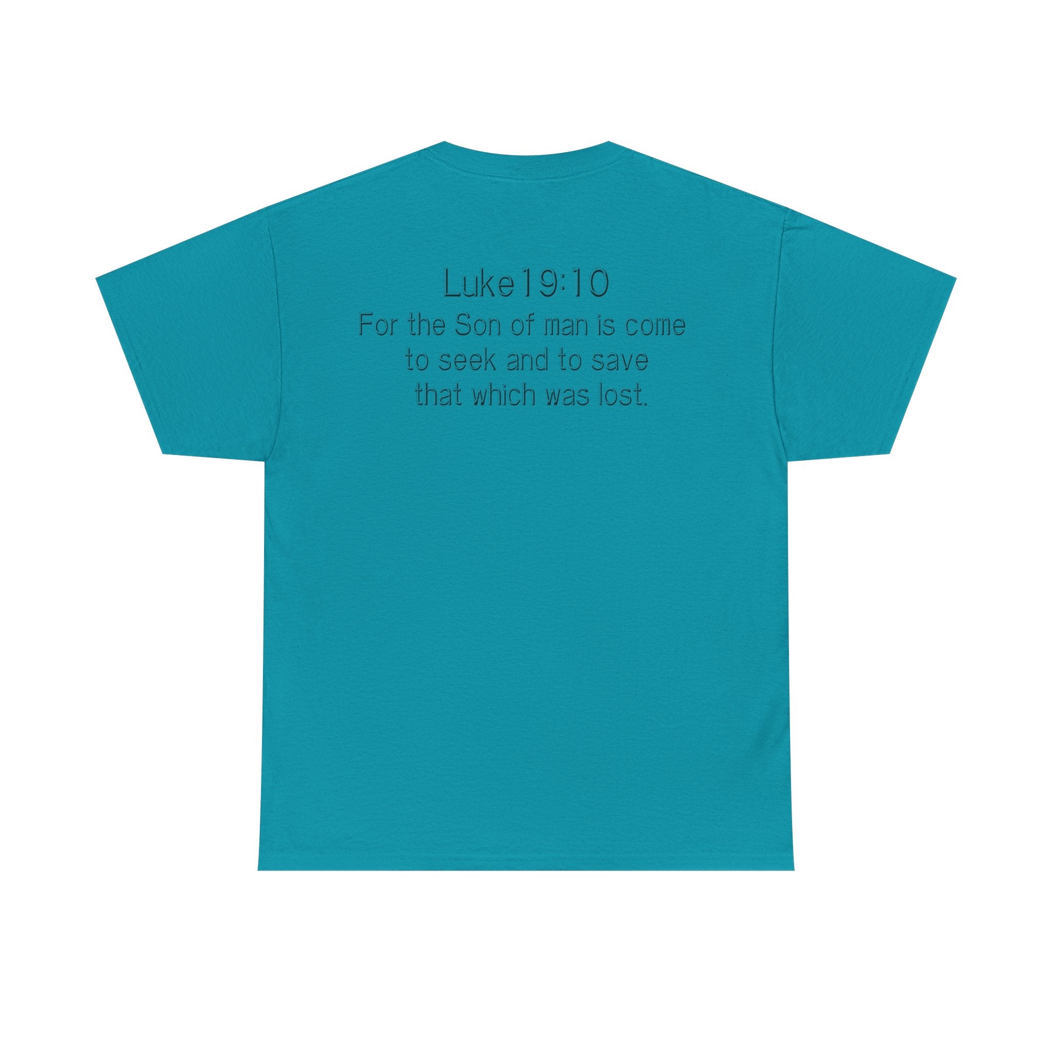 Luke 19:10 “Pick Jesus” Christian T-Shirt | Unisex Heavy Cotton Faith & Worship Tee