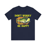 Funny Fish Tee | Philippians 4:6–7 Scripture Shirt | Christian Fisherman T-Shirt | Unisex Jersey Short Sleeve