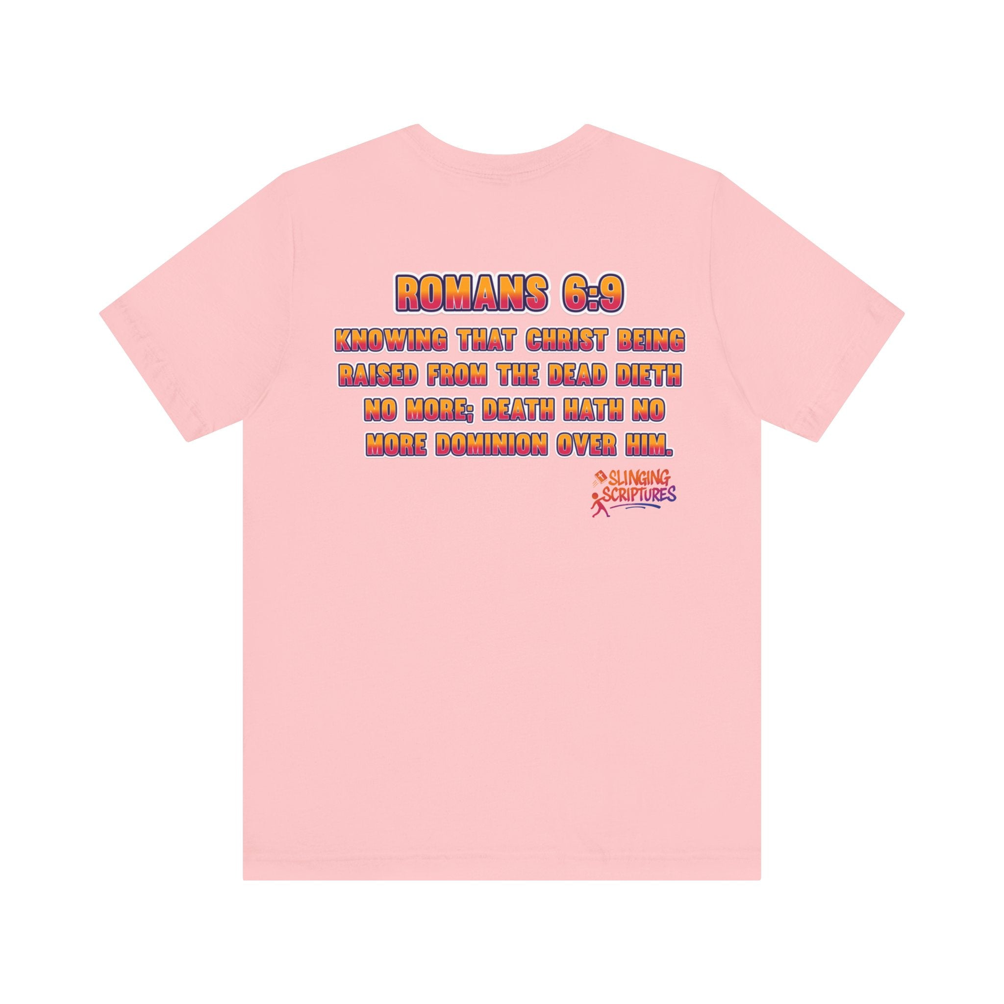 Jesus Deadlifter Tee – Romans 6:9 Unisex Jersey T-Shirt, Gym Shirt, Fitness Apparel, Biblical Strength Tee