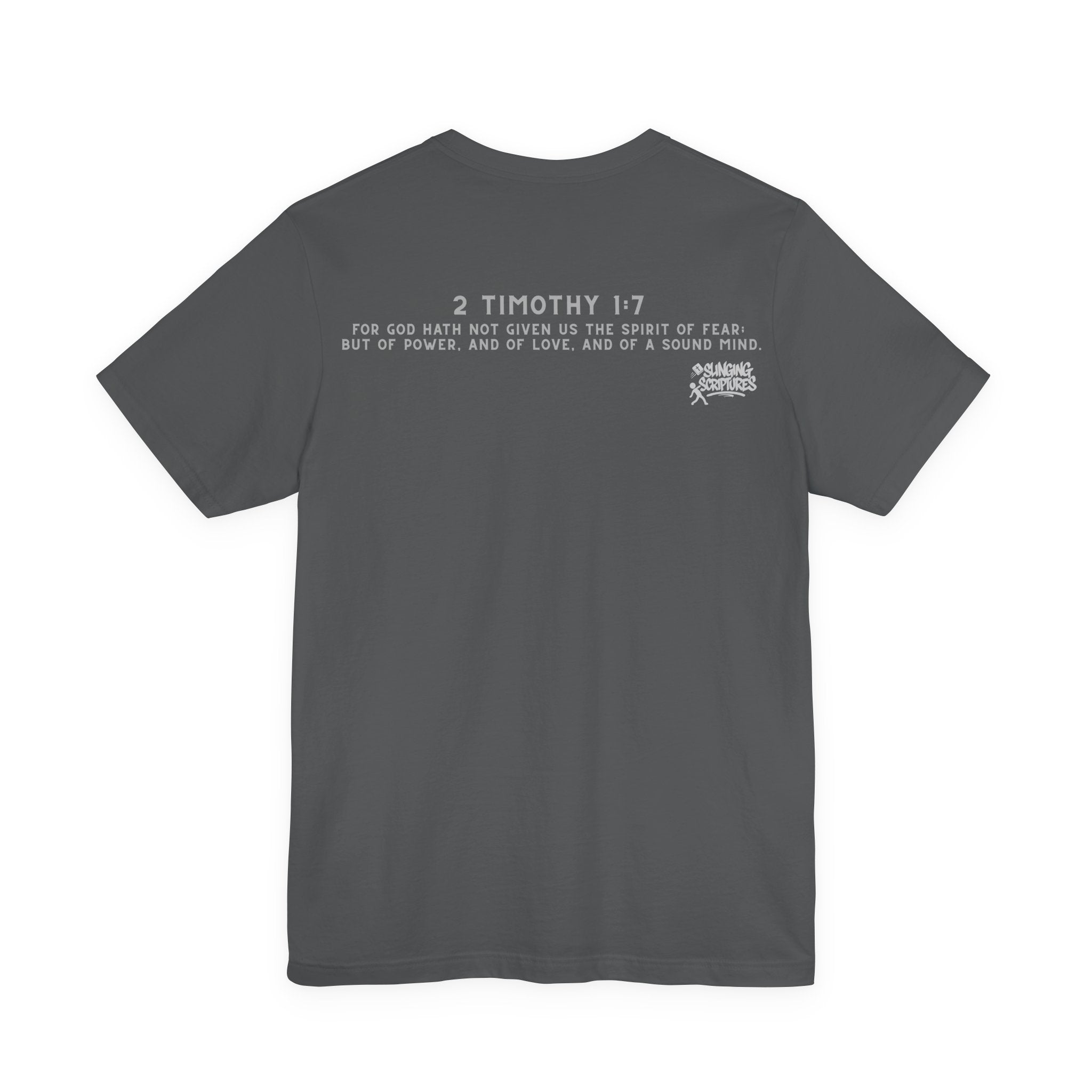 Spirit of Power — 2 Timothy 1:7 | Unisex Jersey Short Sleeve Christian T-Shirt