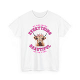 Everything Beautiful in Its Time Tee | Ecclesiastes 3:11 Scripture Shirt | Unisex Heavy Cotton Inspirational Christian T-Shirt