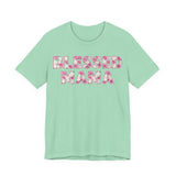 Blessed Mama Floral Tee – Southern Boutique Mother’s Day Shirt | Pink Rose Christian Mama T-Shirt | Bella Canvas Soft Women’s Gift