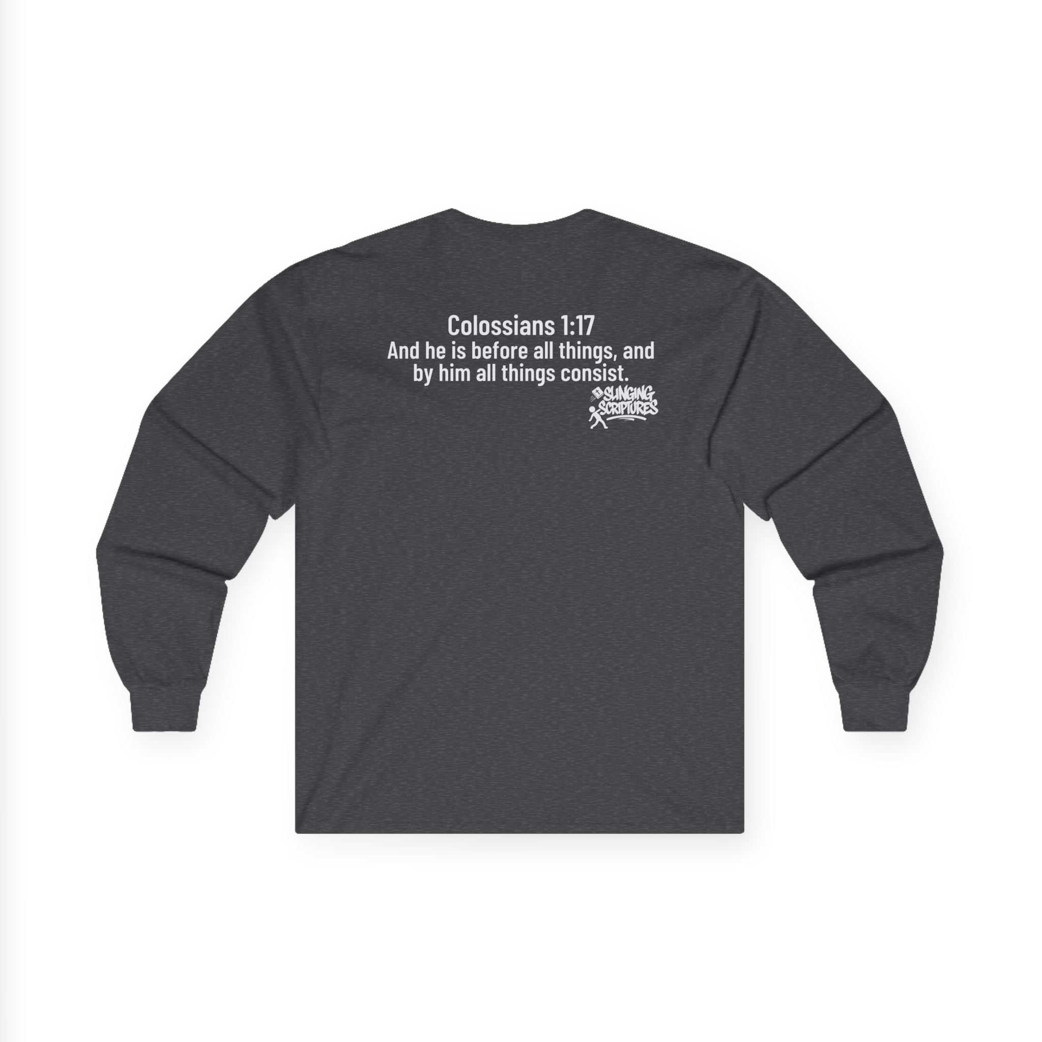 GOAT — God Over All Things | Colossians 1:17 Long Sleeve Unisex Christian T-Shirt