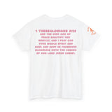 Donut Worry Inspirational Tee | Unisex Heavy Cotton Christian T-Shirt | Faith-Based Apparel | Positive Message Gift