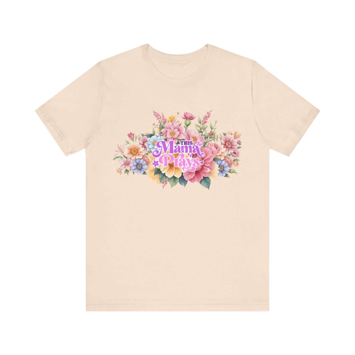 Mama Prays — Colossians 4:2 | Unisex Jersey Short Sleeve Christian T-Shirt
