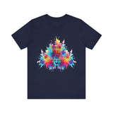 Ecclesiastes 3:1 T-Shirt – Unisex Jersey Short Sleeve Tee with Color Splash Artwork, Inspirational Bible Verse