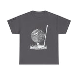 Philippians 4:13 Golf Tee | Christian Sports Shirt | Faith-Based Athletic Apparel | Unisex Heavy Cotton