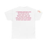 Donut Worry Inspirational Tee | Unisex Heavy Cotton Christian T-Shirt | Faith-Based Apparel | Positive Message Gift