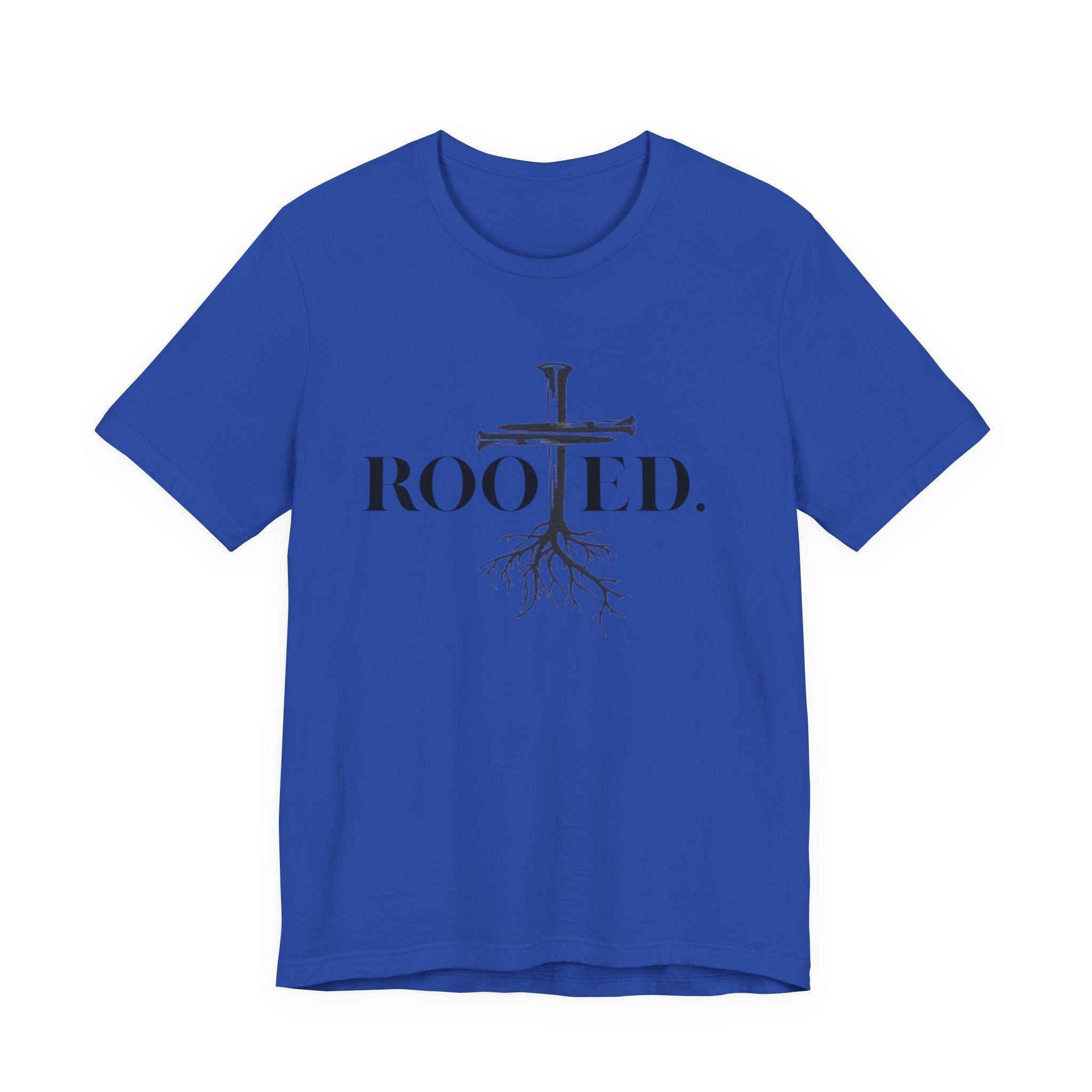 Rooted in Christ | Colossians 2:6-7 Scripture Tee | Unisex Christian T-Shirt