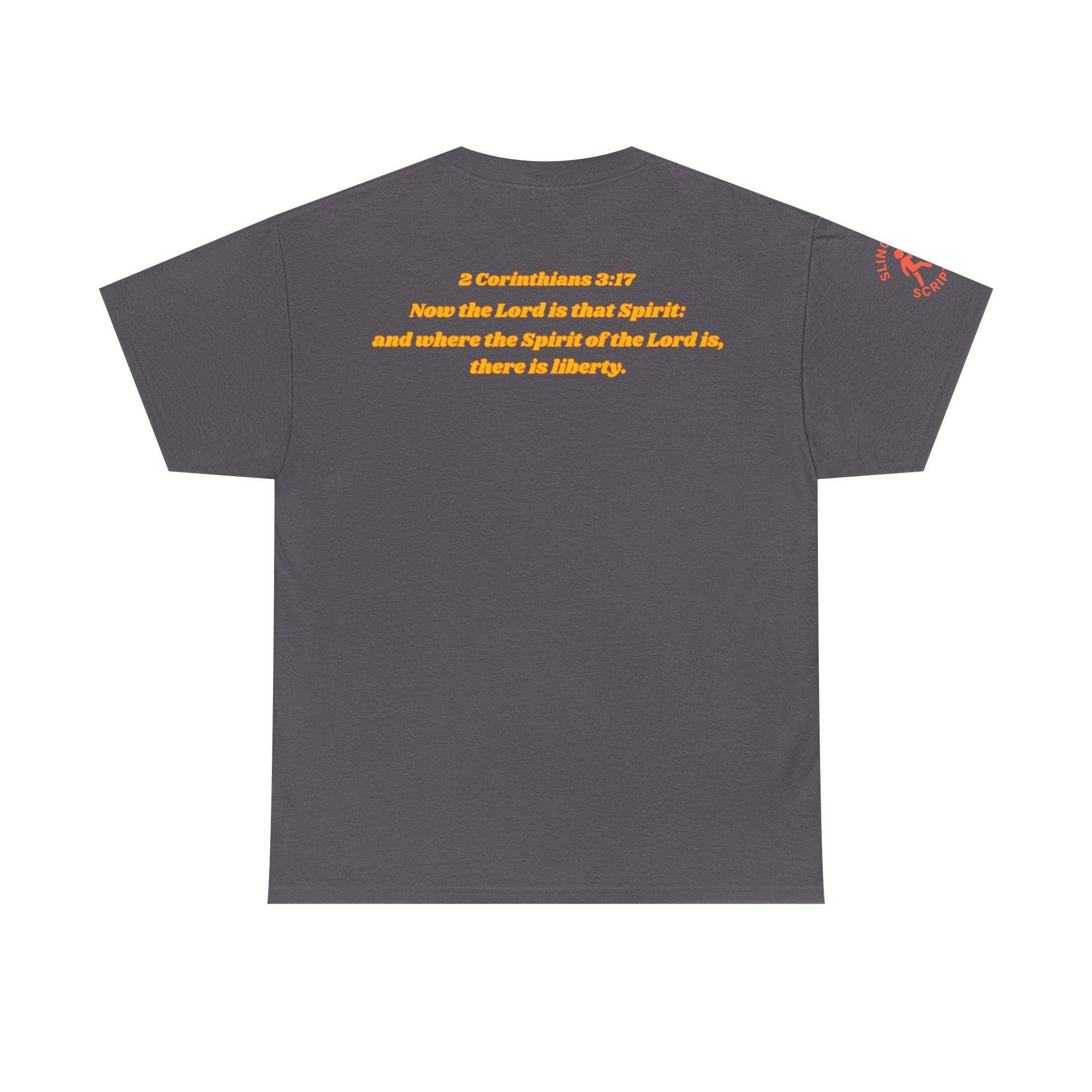 Catch the Spirit — 2 Corinthians 3:17 Retro Skate | Unisex Heavy Cotton Christian T-Shirt