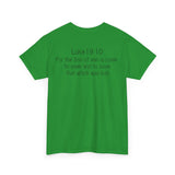 Luke 19:10 “Pick Jesus” Christian T-Shirt | Unisex Heavy Cotton Faith & Worship Tee