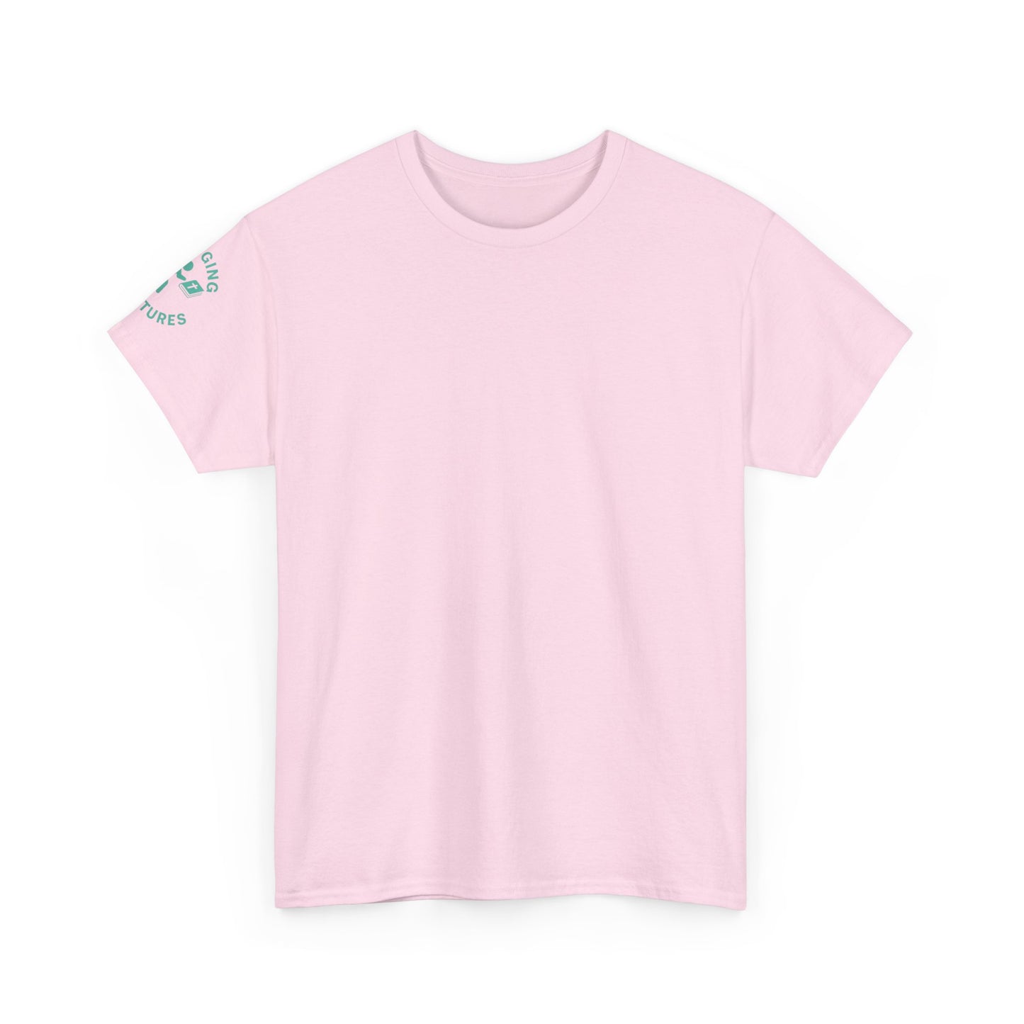 Rejoice & Be Glad — Psalm 118:24 Pop-Color Back Print | Unisex Heavy Cotton Christian T-Shirt