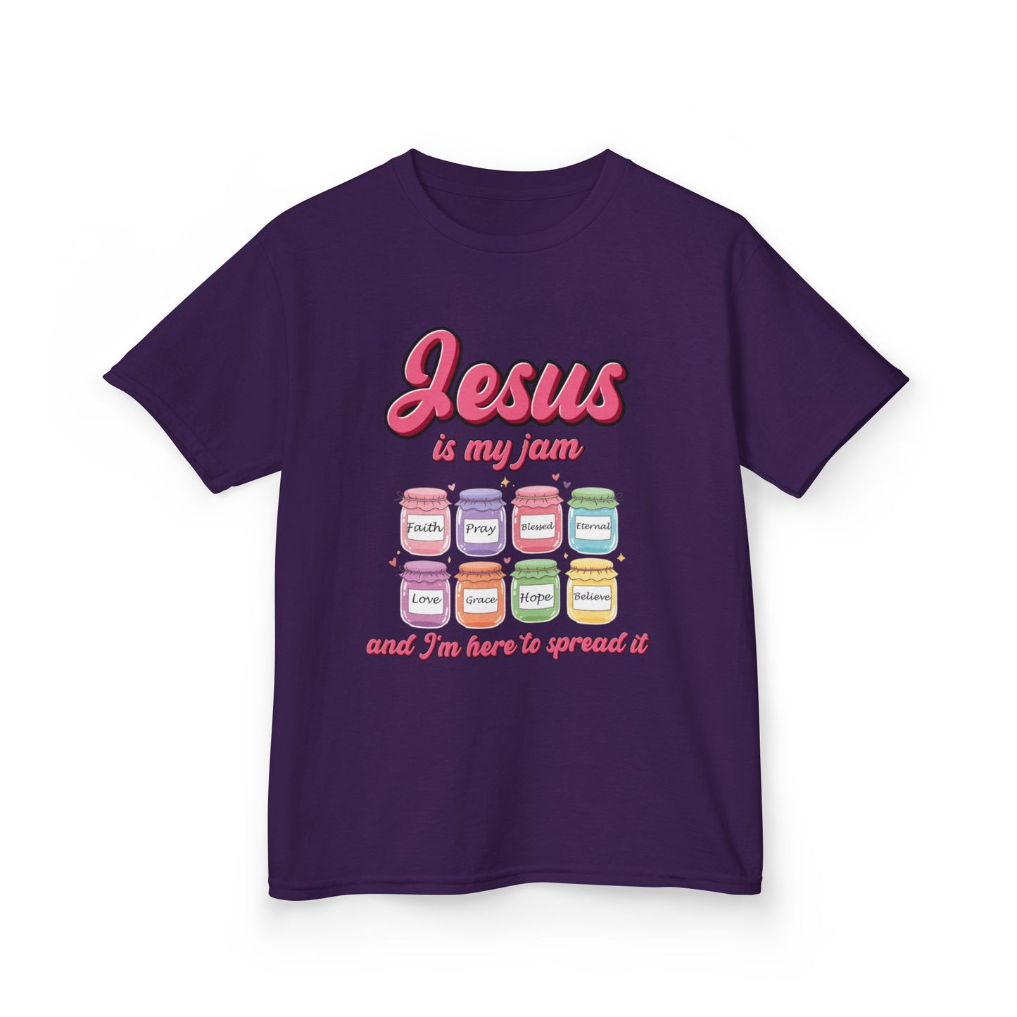 Jesus is My Jam Kids Tee | Cute Faith-Based T-Shirt