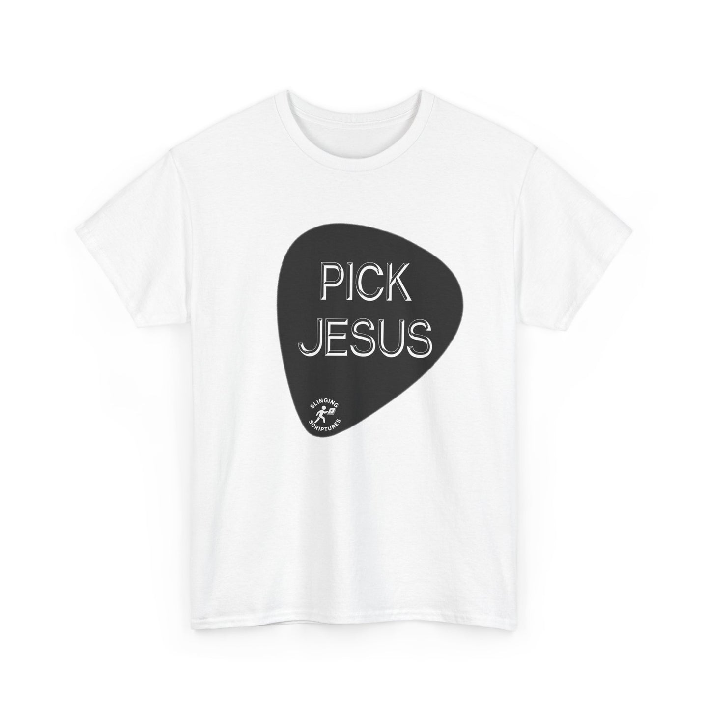 Luke 19:10 “Pick Jesus” Christian T-Shirt | Unisex Heavy Cotton Faith & Worship Tee