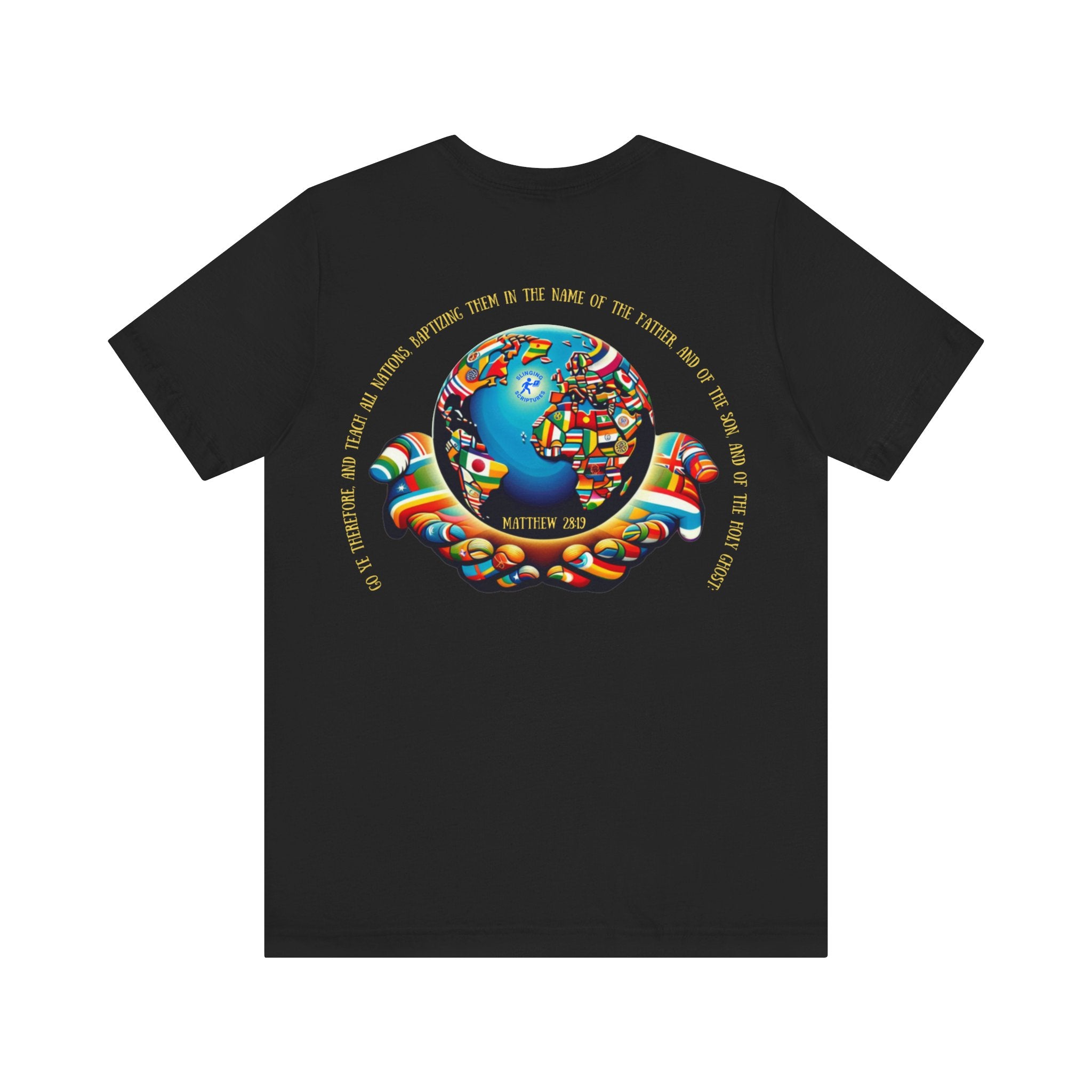 Matthew 28:19 Global Mission Tee — Unisex Jersey Short Sleeve Christian T-Shirt